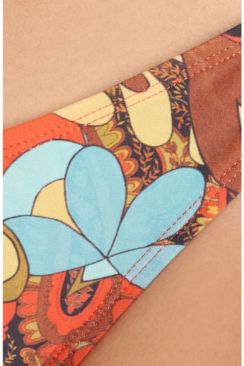 Scarf Side Tie Bikini Bottoms, Alternate, color, ORANGE