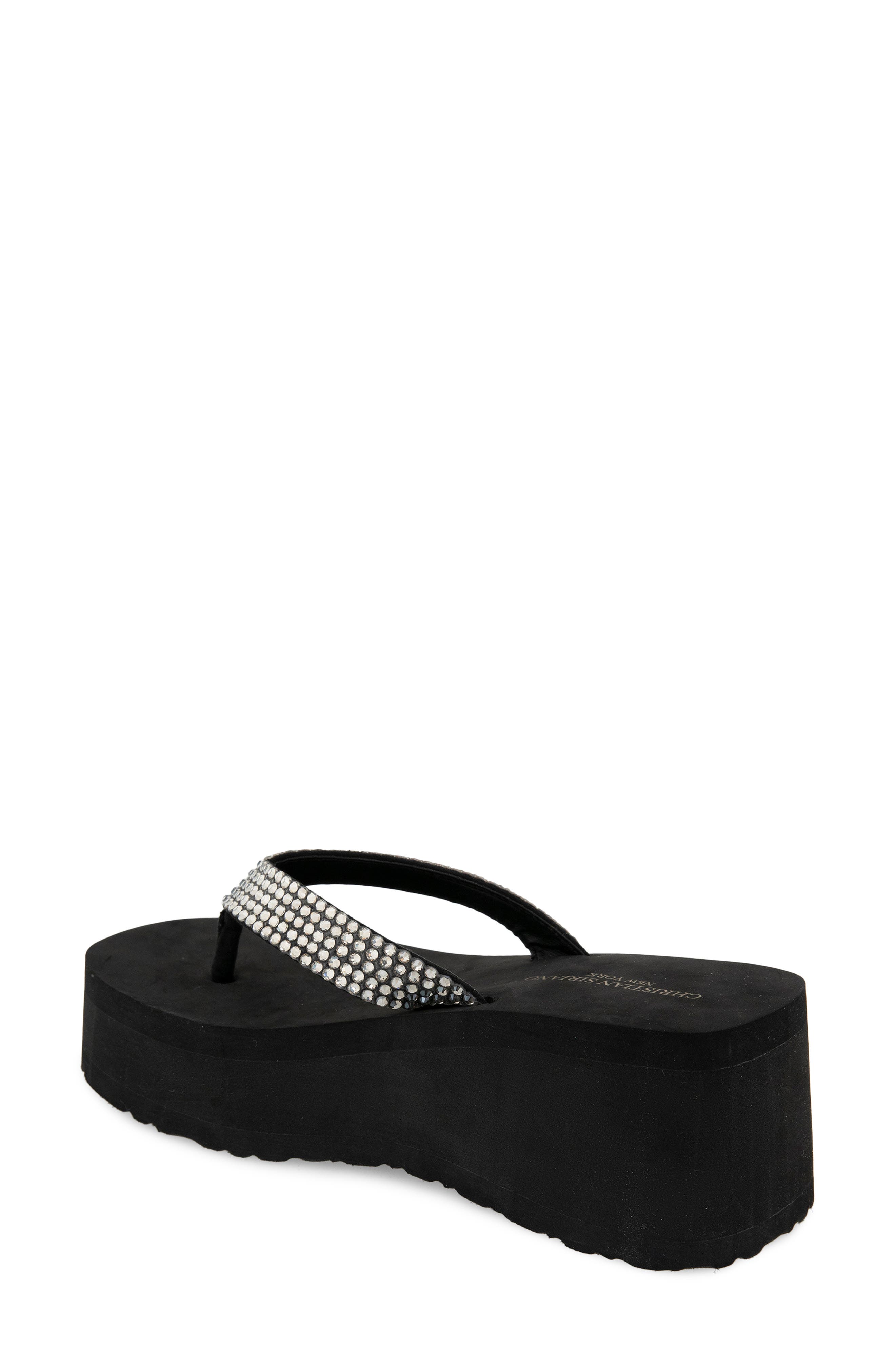 Christian Siriano Filix Platform Sandal, Alternate, color, Black