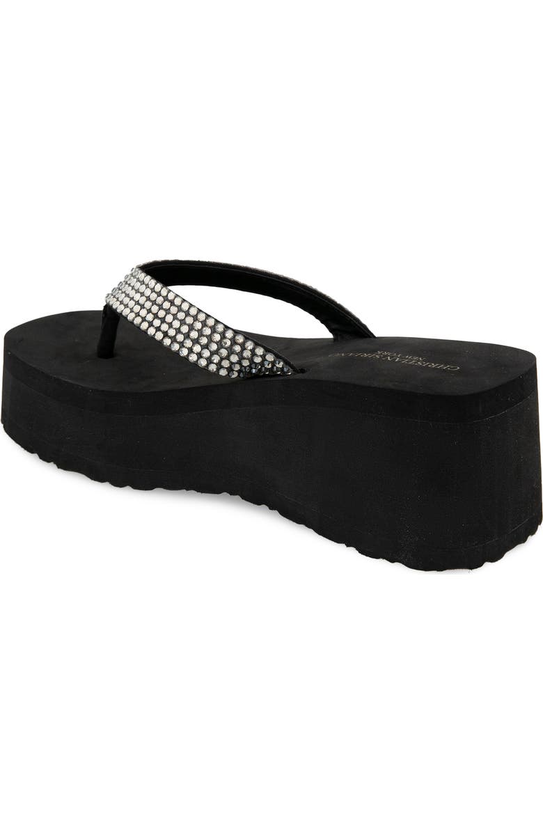 Christian Siriano Filix Platform Sandal, Alternate, color, Black