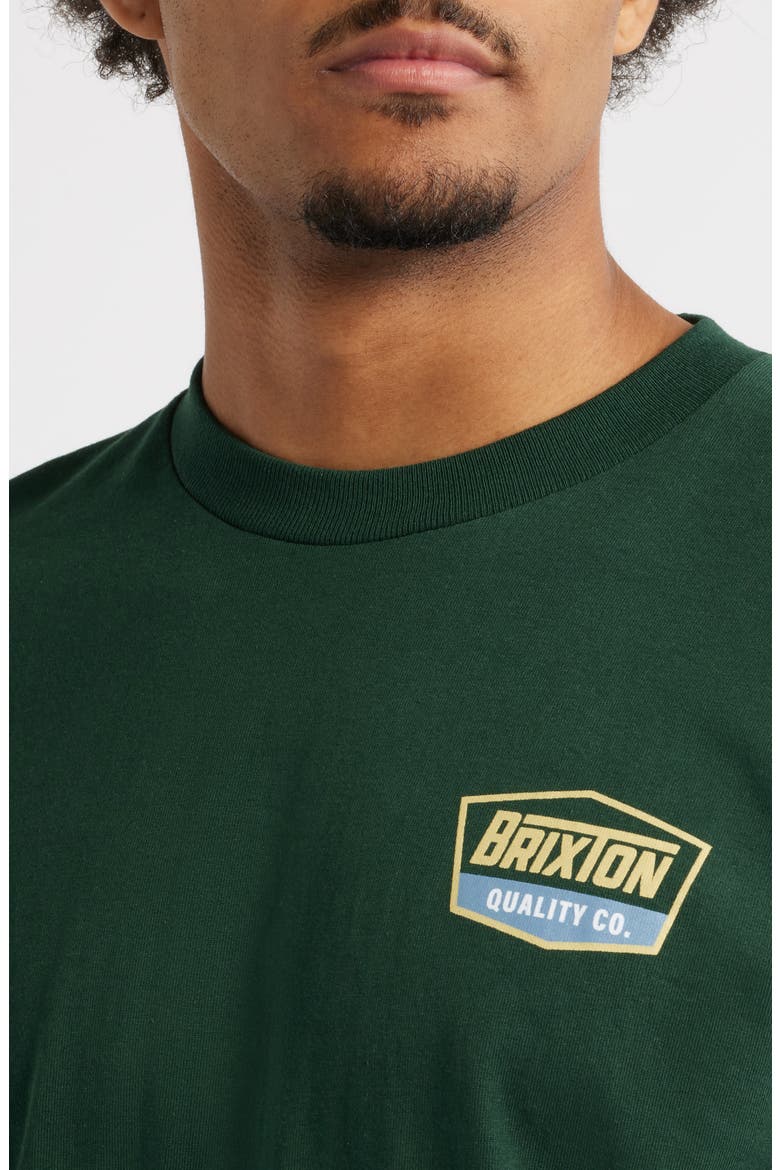 Regal Graphic T-Shirt, Alternate, color, FOREST GREEN/ CURRY/ GREY BLUE