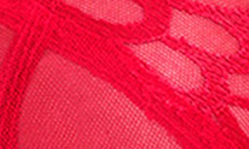 Freya Loveland Underwire Plunge Bra In Bombshell Chilli Red