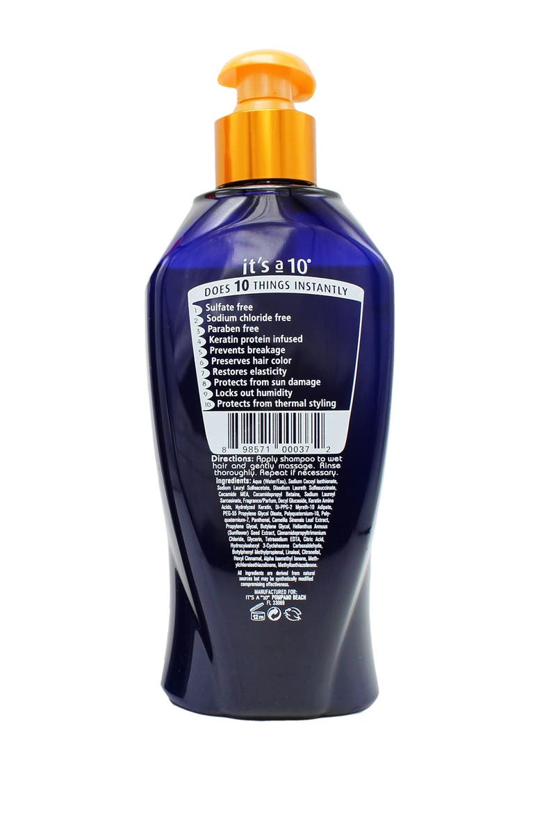 ITS A 10 Miracle Shampoo Plus Keratin - 10 oz., Alternate, color,