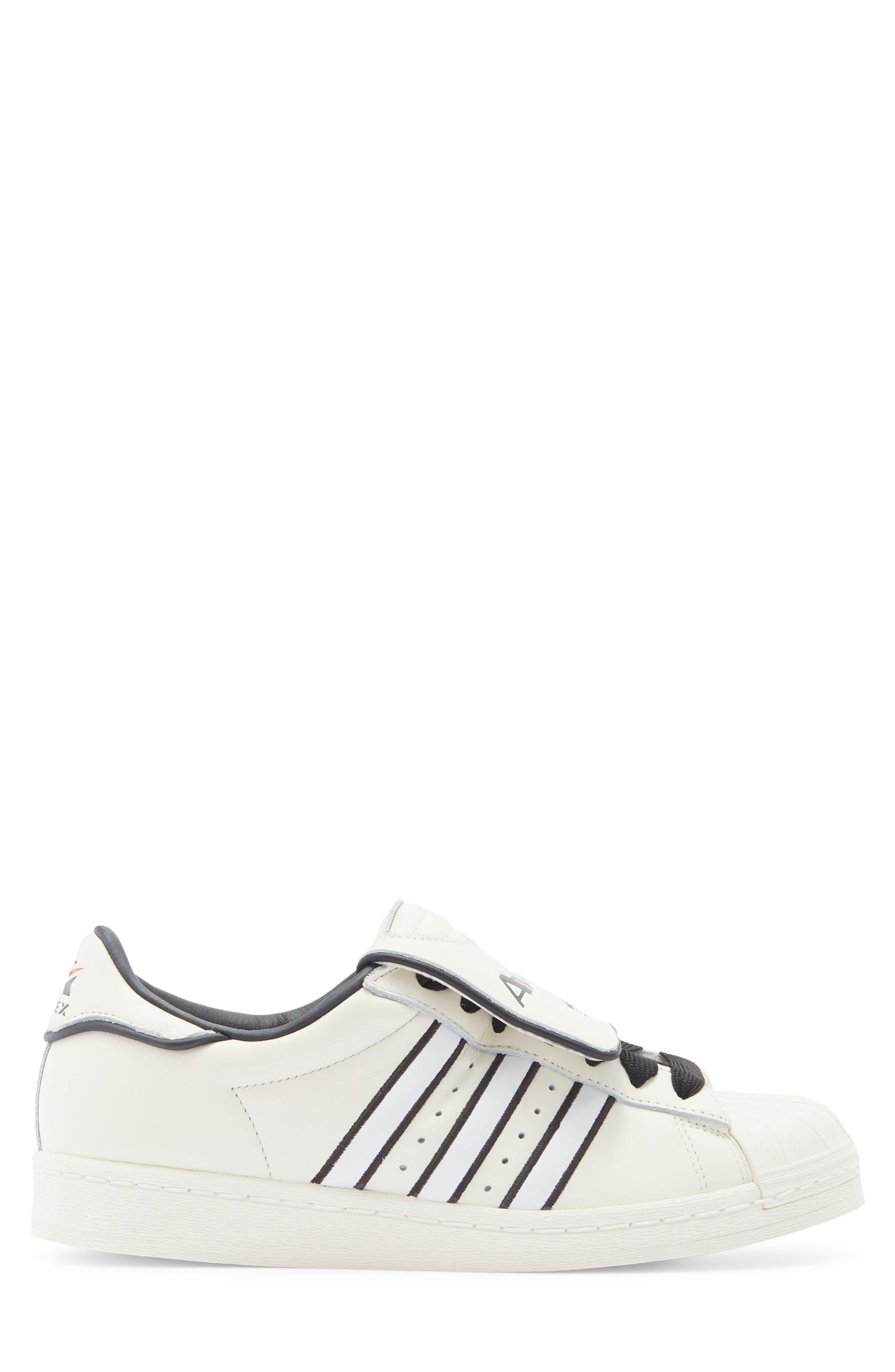adidas Avirex Superstar Sneaker, Alternate, color, Off White