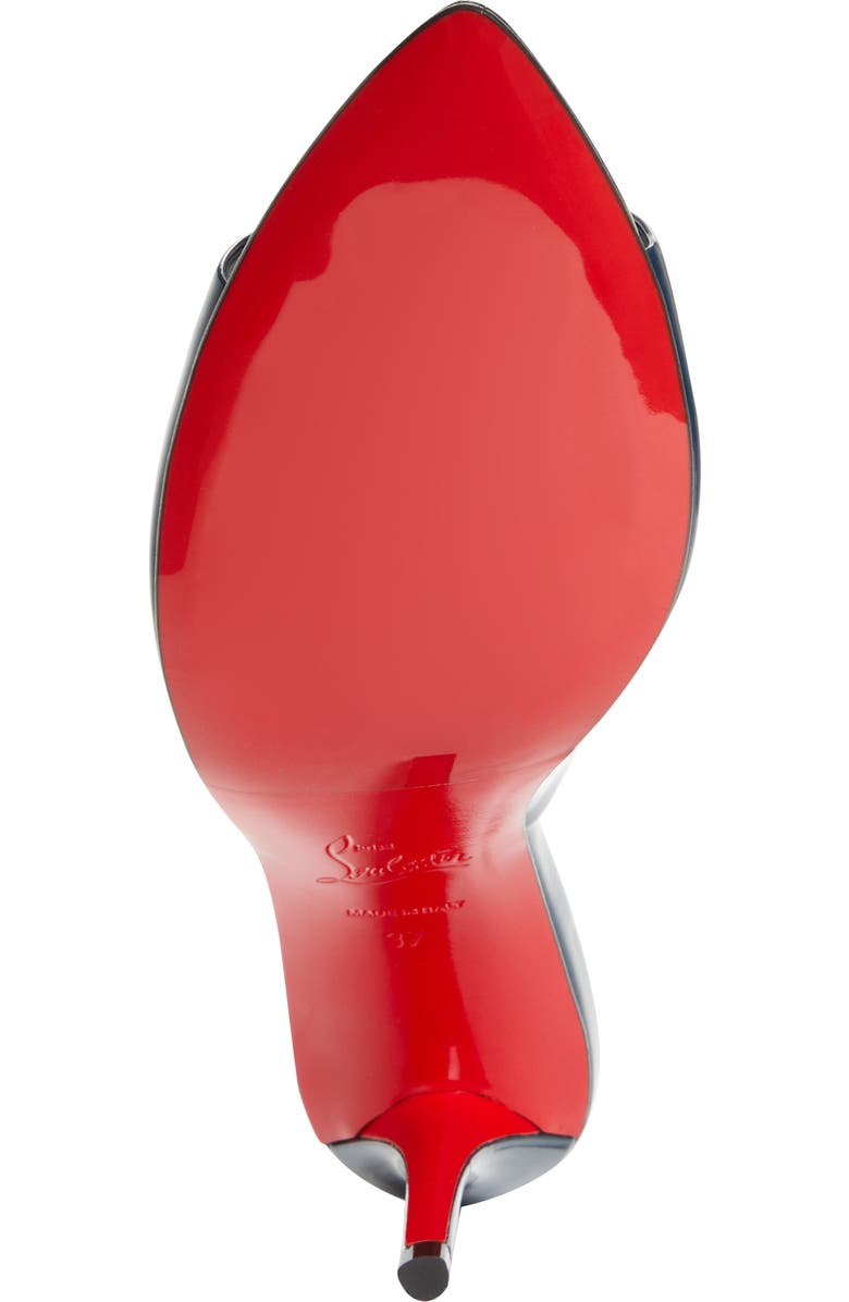 Christian Louboutin Miss Z Pointed Toe Sandal, Alternate, color, Last Night