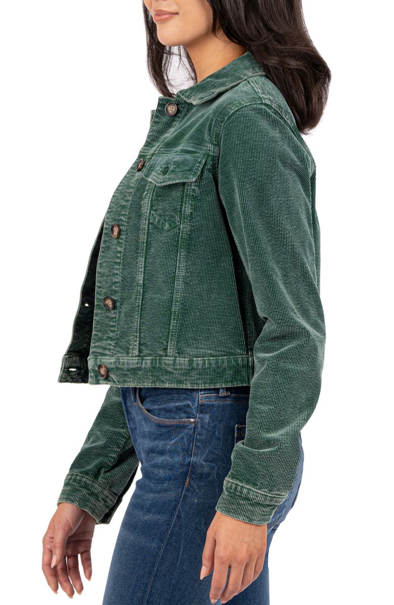 KUT from the Kloth Julie Corduroy Crop Jacket, Alternate, color,