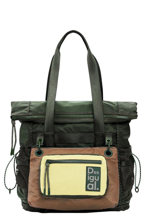 Large Voyager Nylon Backpack