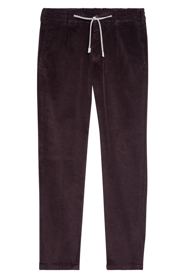 Stretch Corduroy Pants, Alternate, color, 10 BURGUNDY