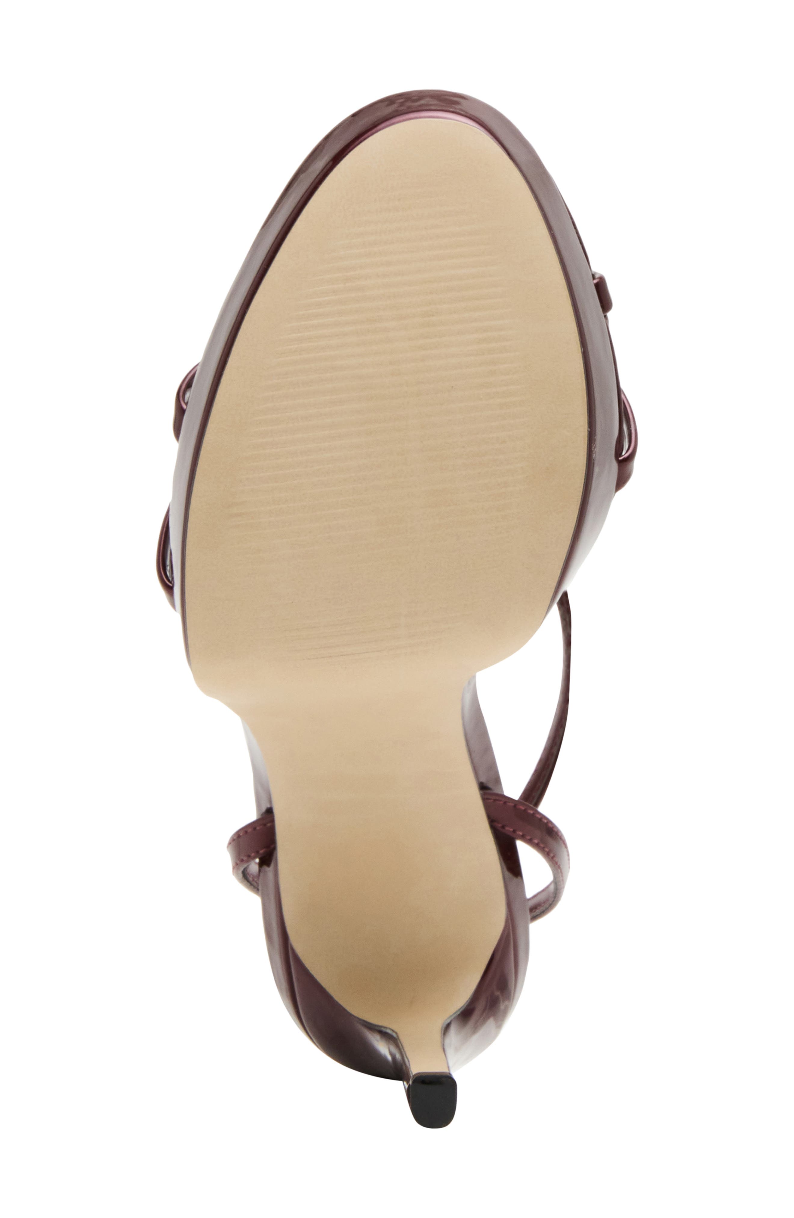 Juni Ankle Strap Platform Stiletto Sandal, Alternate, color, CHERRY PEARL