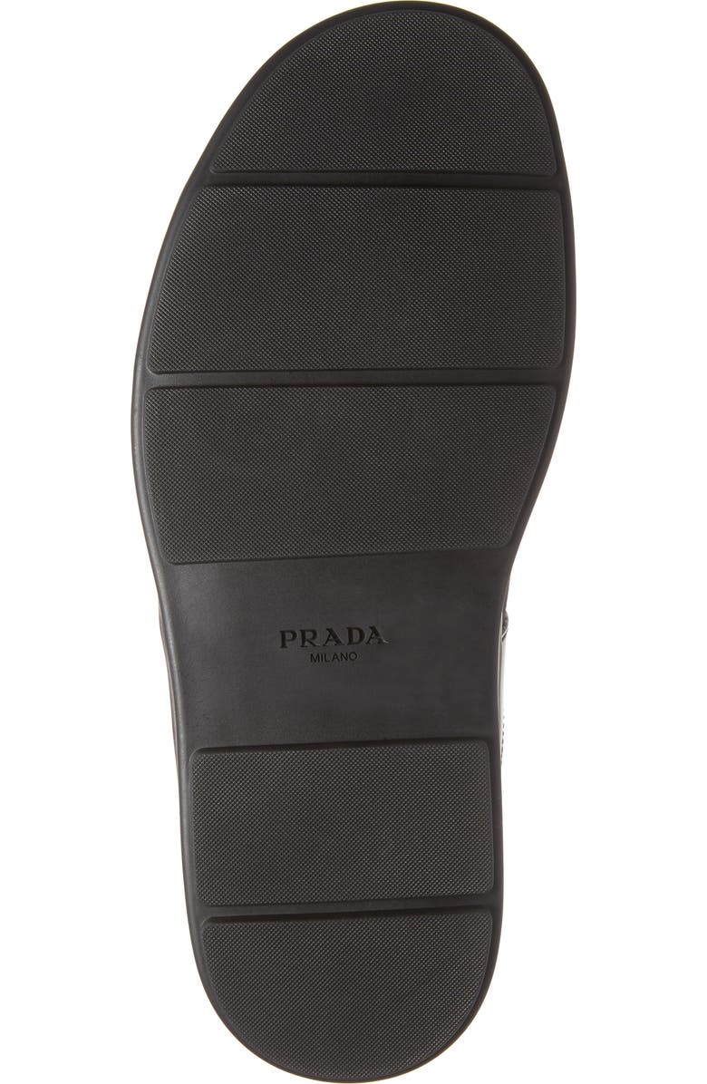 Prada Spazzolato Slide Sandal, Alternate, color,