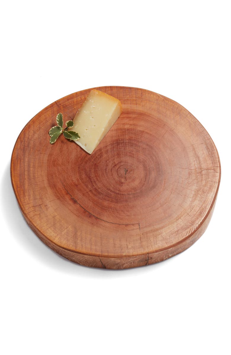 Treasure & Bond Acacia Log Slice Tray, Main, color, 