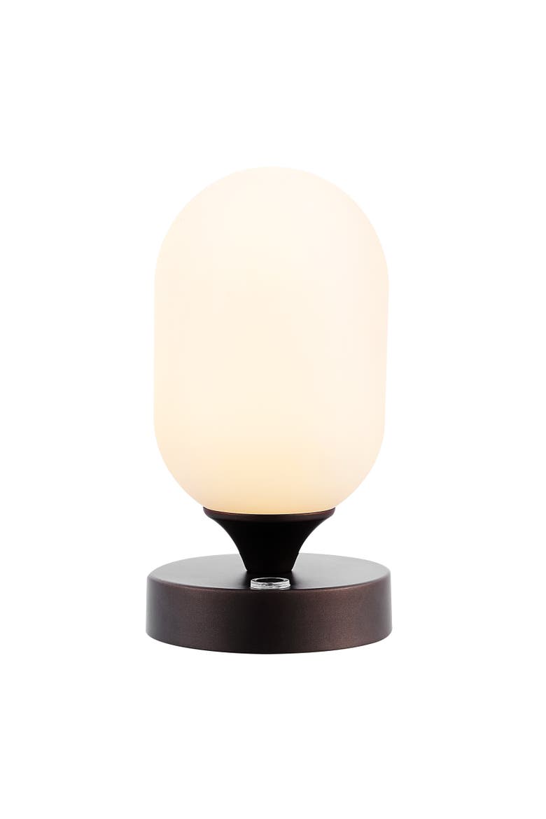 Eli Modern Minimalist Iron Rechargeable Integrated Portable LED Table Lamp, Main, color, Oil Rubbed Bronze