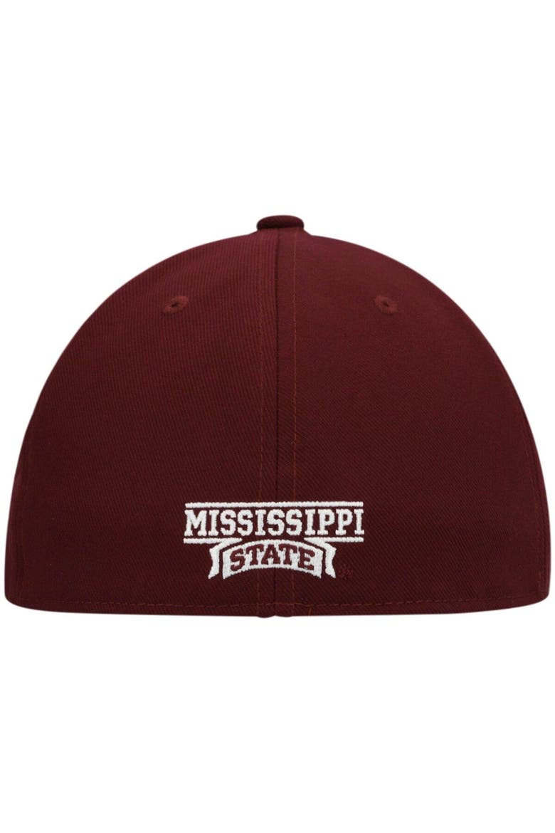Men's adidas Maroon Mississippi State Bulldogs On-Field Baseball Fitted Hat, Alternate, color, Maroon