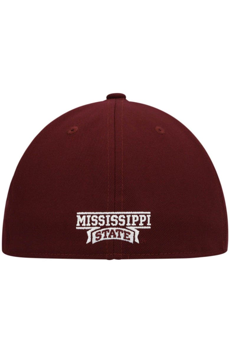 adidas Men's adidas Maroon Mississippi State Bulldogs On-Field Baseball Fitted Hat, Alternate, color, 