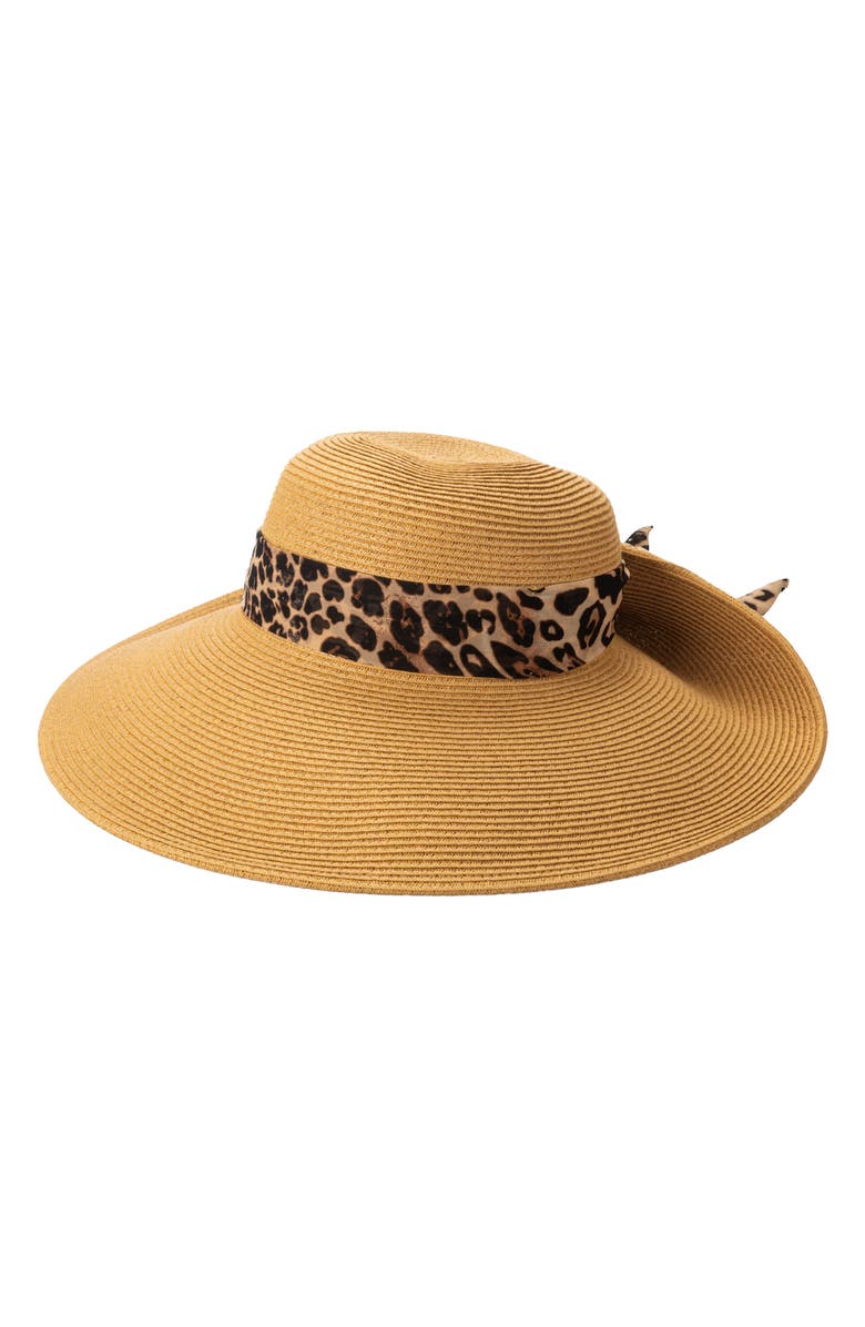 San Diego Hat Ultrabraid Floppy Straw Sun Hat, Alternate, color, 