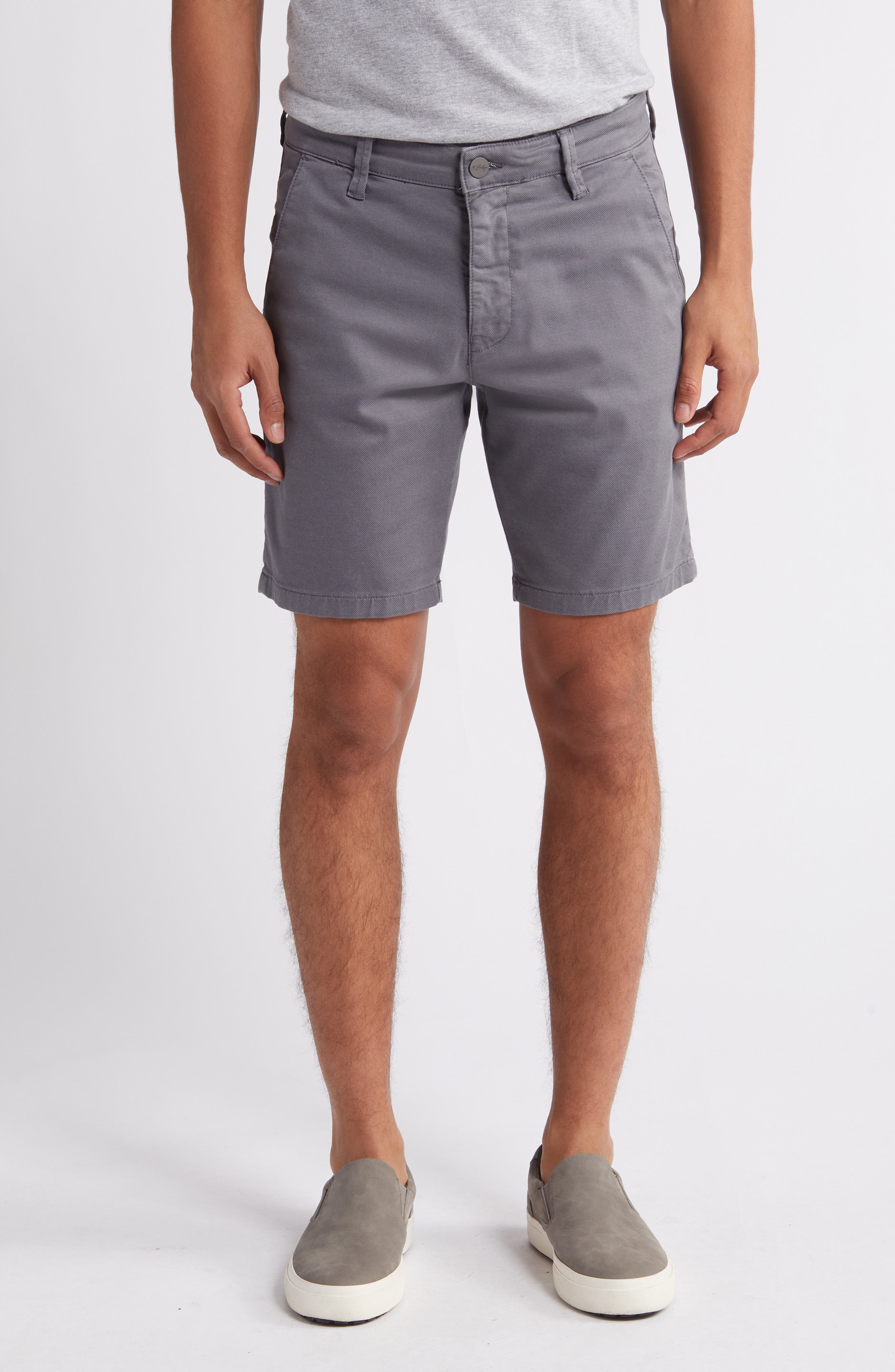 34 Heritage Arizona Flat Front Stretch Cotton Blend Shorts