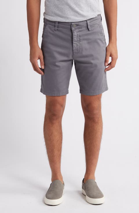 Arizona Flat Front Stretch Cotton Blend Shorts