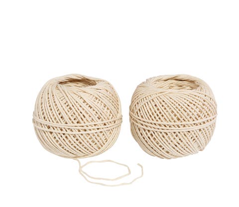 Natural French Cooking Twine 164 Foot Roll for Roasting or Cooking, 2-Pack