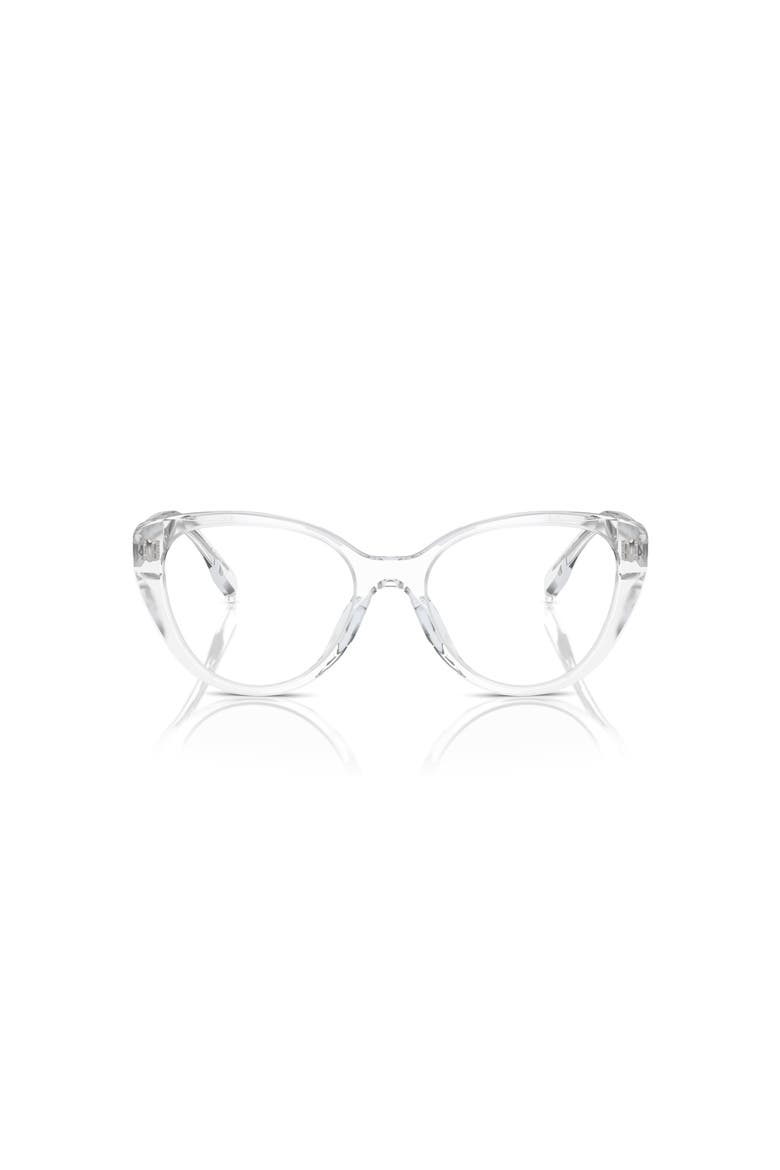 52mm Round optical glasses, Alternate, color, Transparent