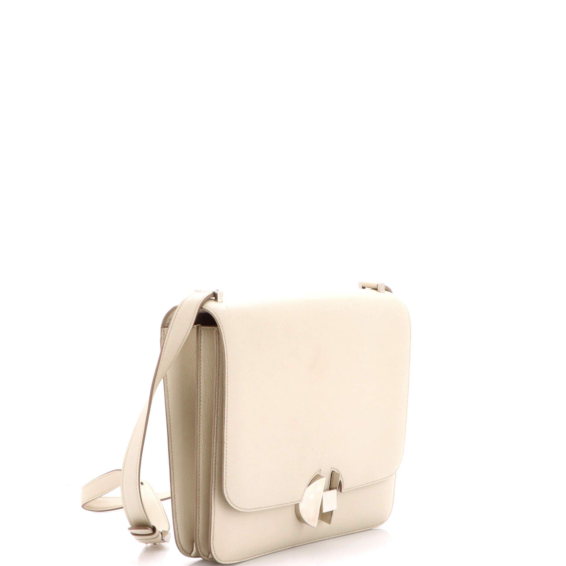 Pre-Owned Hermes 2002 Shoulder Bag Evercolor 26, Alternate, color, Beton