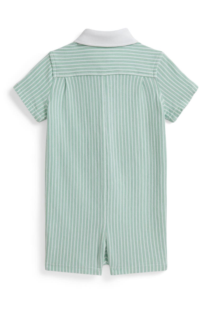 Cotton Piqué Romper, Alternate, color, CLDN MULTI