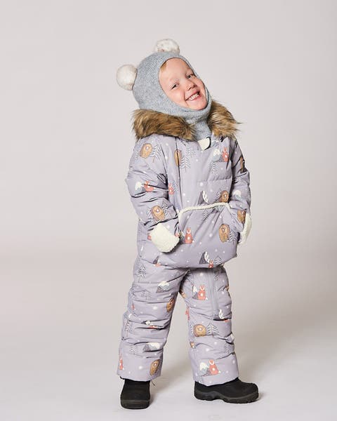 One-Piece Snug Snowsuit Designed for Car Seat Bear (Baby)