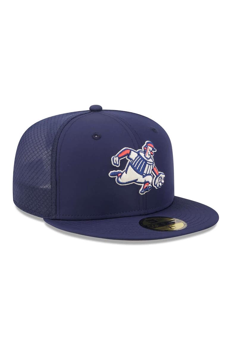 Men's New Era Navy Milwaukee Brewers 2026 City Connect Batting Practice 59FIFTY Fitted Hat, Alternate, color, Navy