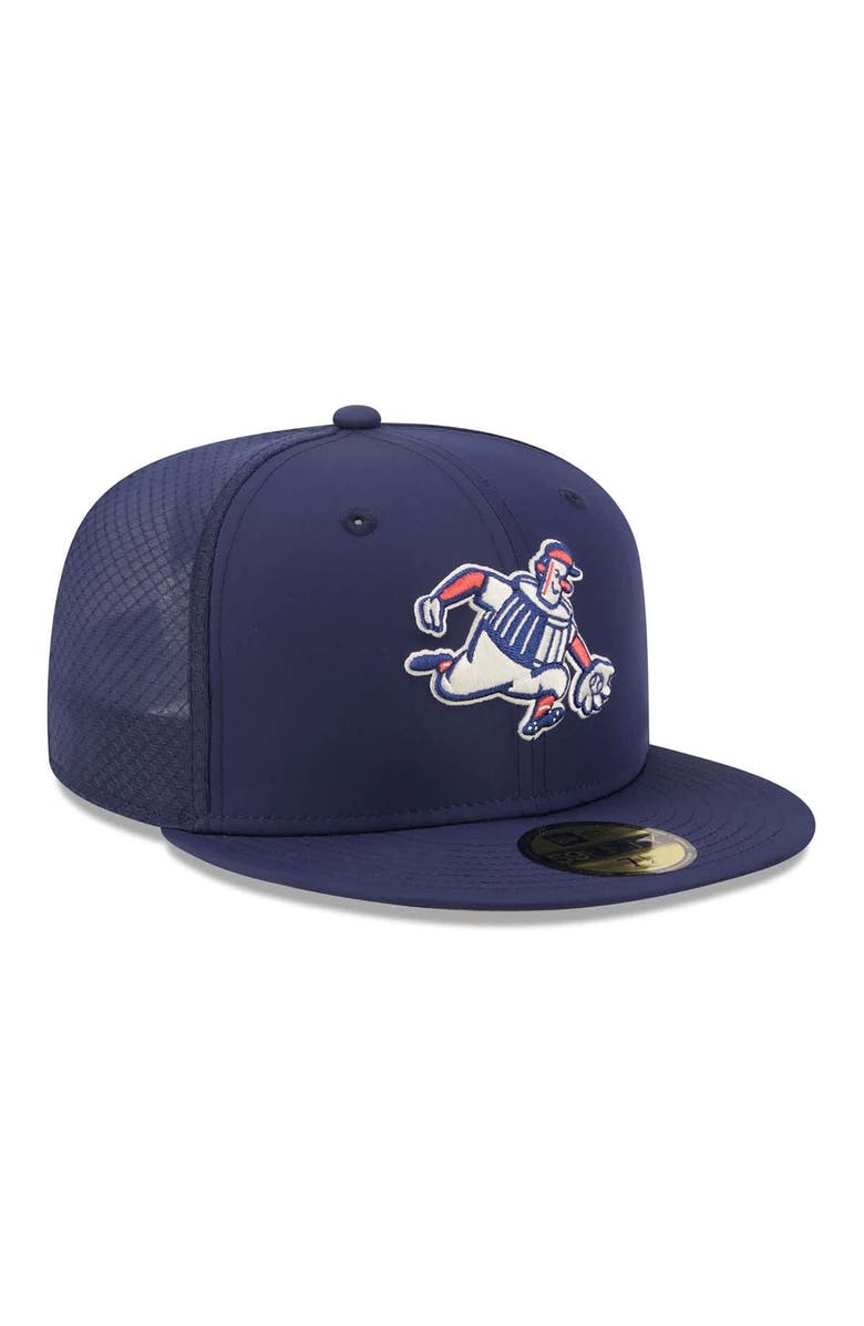 New Era Men's New Era Navy Milwaukee Brewers 2026 City Connect Batting Practice 59FIFTY Fitted Hat, Alternate, color, Navy