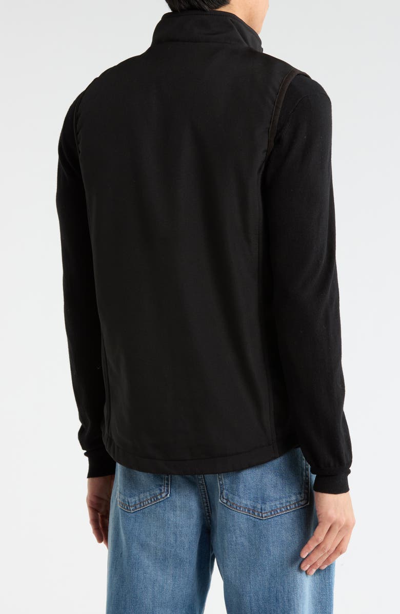 CARBON + CRAFT Quilted Vest, Alternate, color, Black