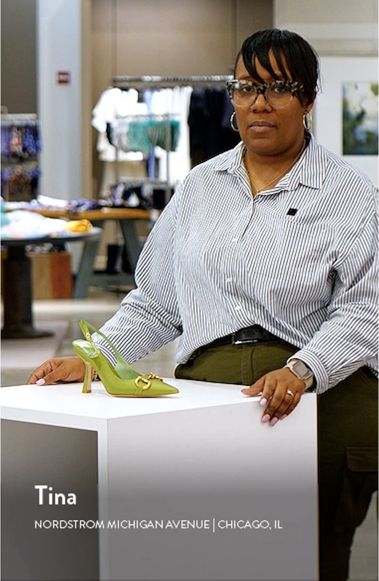 Estella Pointed Toe Slingback Pump, sales video thumbnail