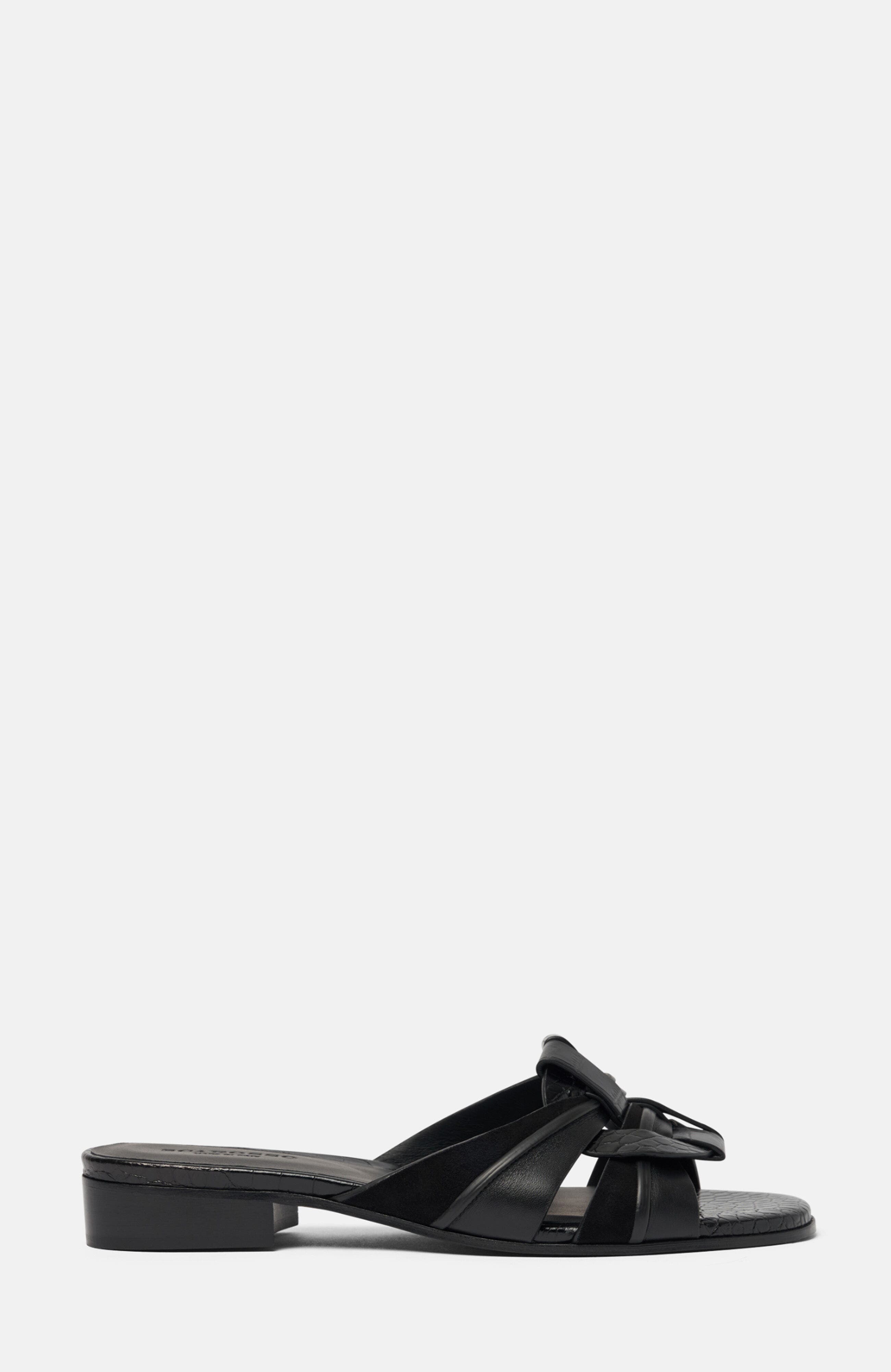 Anna Sandals, Alternate, color, Black - Calf