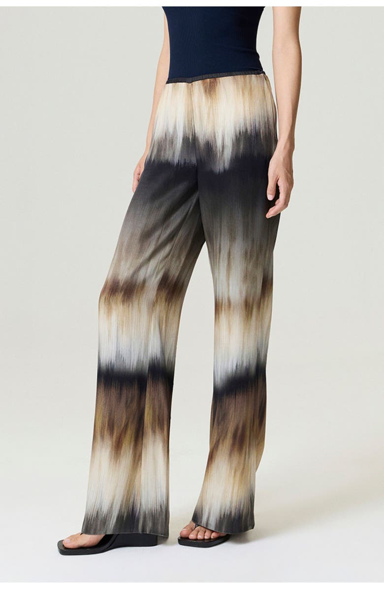 Nocturne Batik Print Wide-Leg Pants, Alternate, color, Multi-Colored