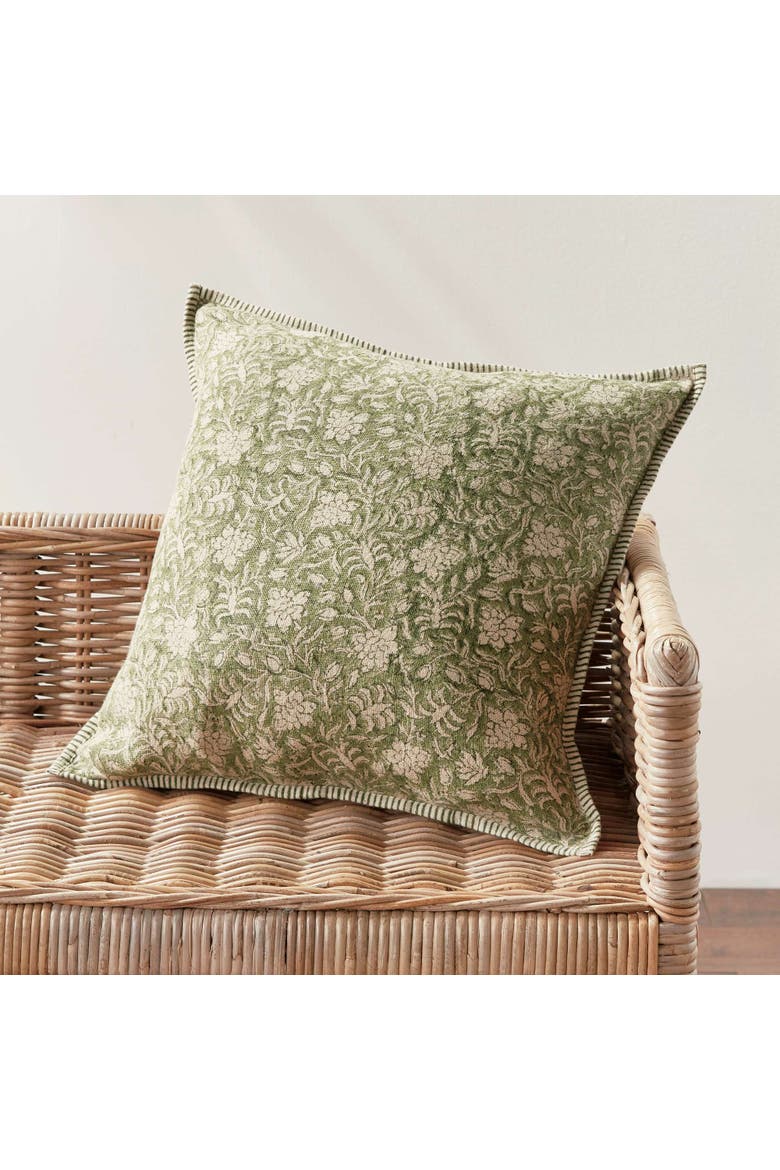 Otis Pinstripe Lumbar Pillow, Alternate, color, Beige