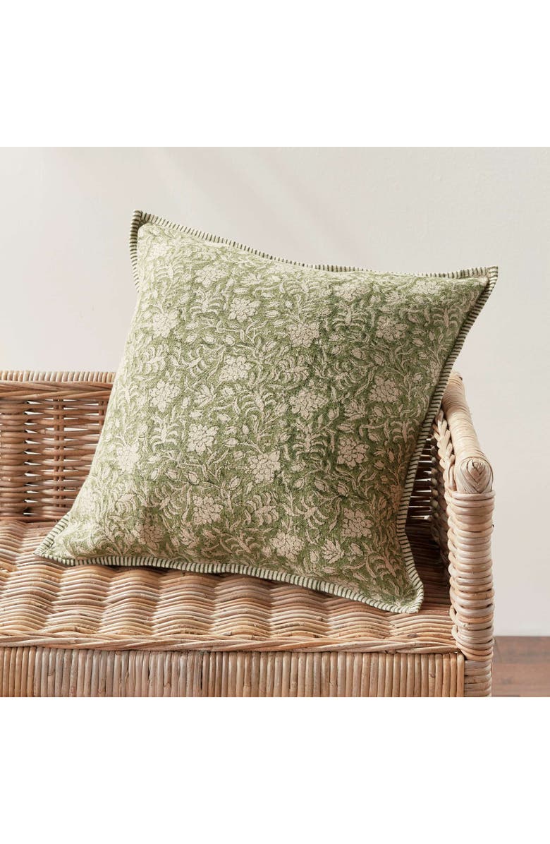 Napa Home & Garden Otis Pinstripe Lumbar Pillow, Alternate, color, Beige