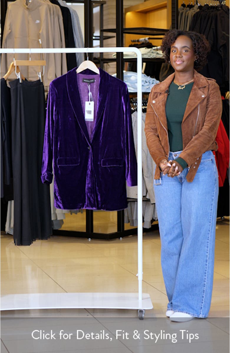 Velvet Blazer, sales video thumbnail