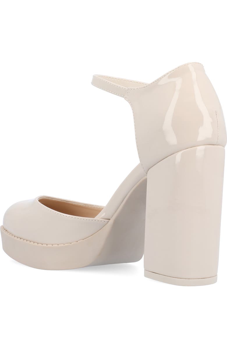 Journee Collection Samarr Pump, Alternate, color, Ivory