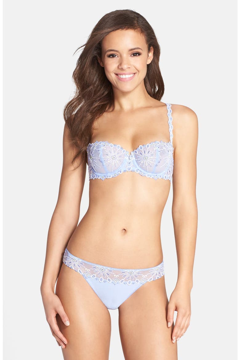 Intimates 'Vendôme' Underwire Demi Bra, Alternate, color, LILAC