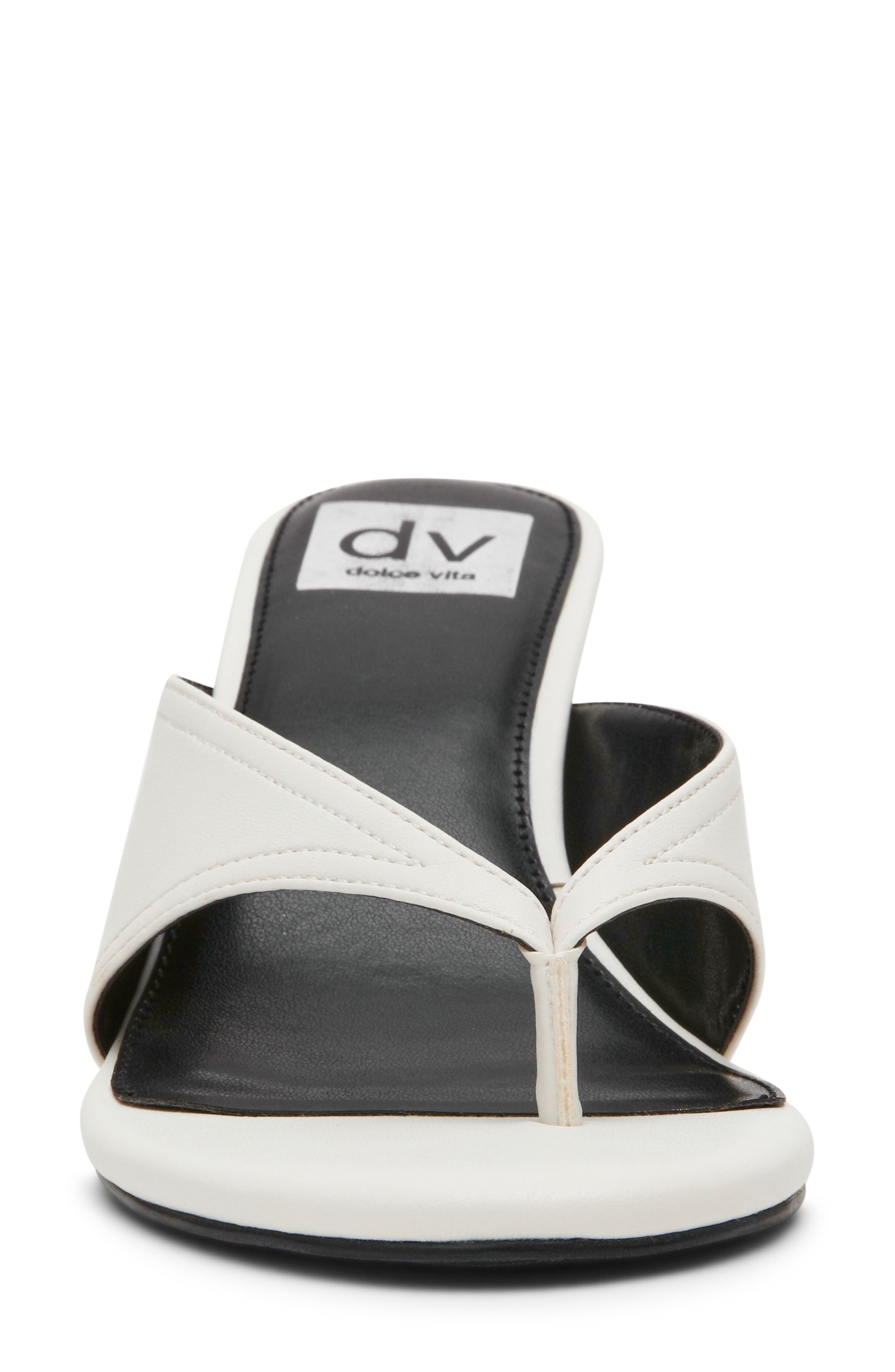 Clarity Slide Sandal, Alternate, color, WHITE