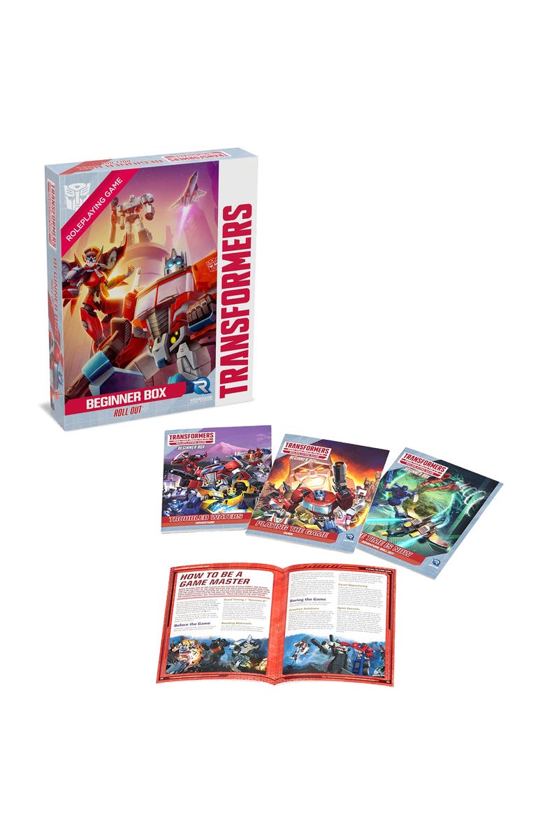 Renegade Game Studios Transformers Roleplaying Game Beginner Box Ages 14+, Alternate, color, Multicolored
