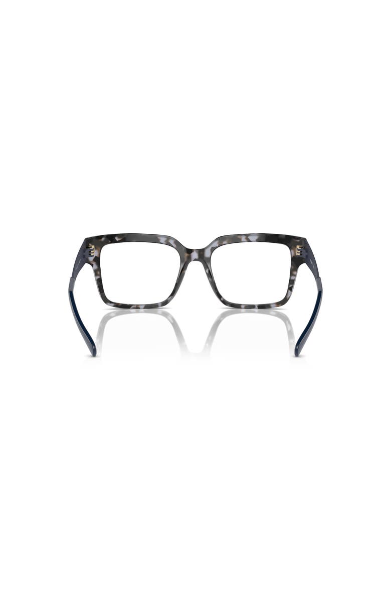 Vogue Eyewear 53mm Rectangle optical glasses, Alternate, color, Blue