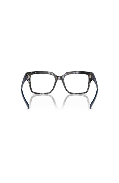 Vogue Eyewear 53mm Rectangle Optical Glasses In Black