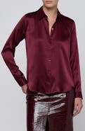 L'AGENCE Tyler Silk Blouse