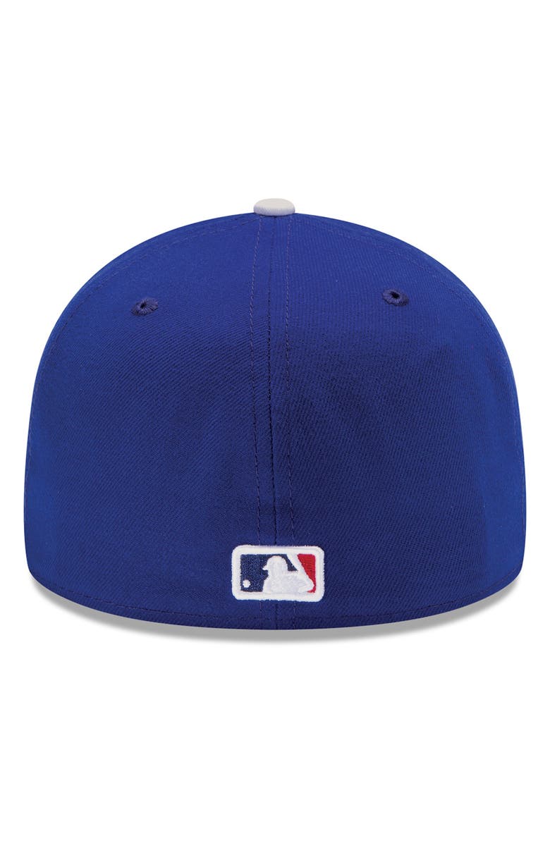 New Era Men's New Era Royal Los Angeles Dodgers Game Authentic Collection On Field Low Profile 59FIFTY Fitted Hat, Alternate, color, Royal