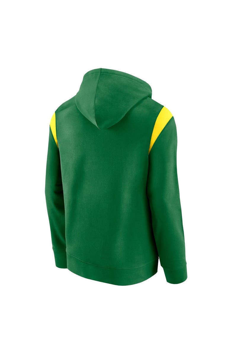 FANATICS Men's Fanatics Branded Green Oregon Ducks Gym Rat Pullover Hoodie, Alternate, color, Green