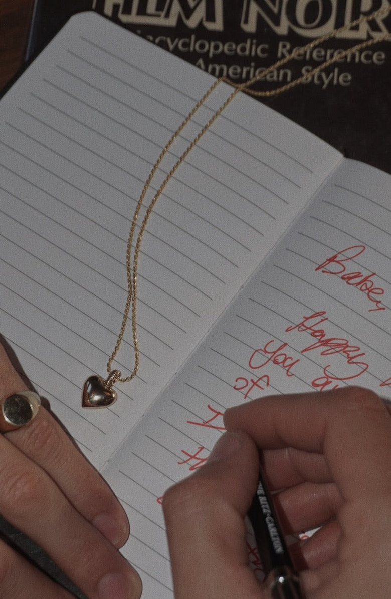 Kinn Petite Close To My Heart Necklace, Alternate, color, Gold