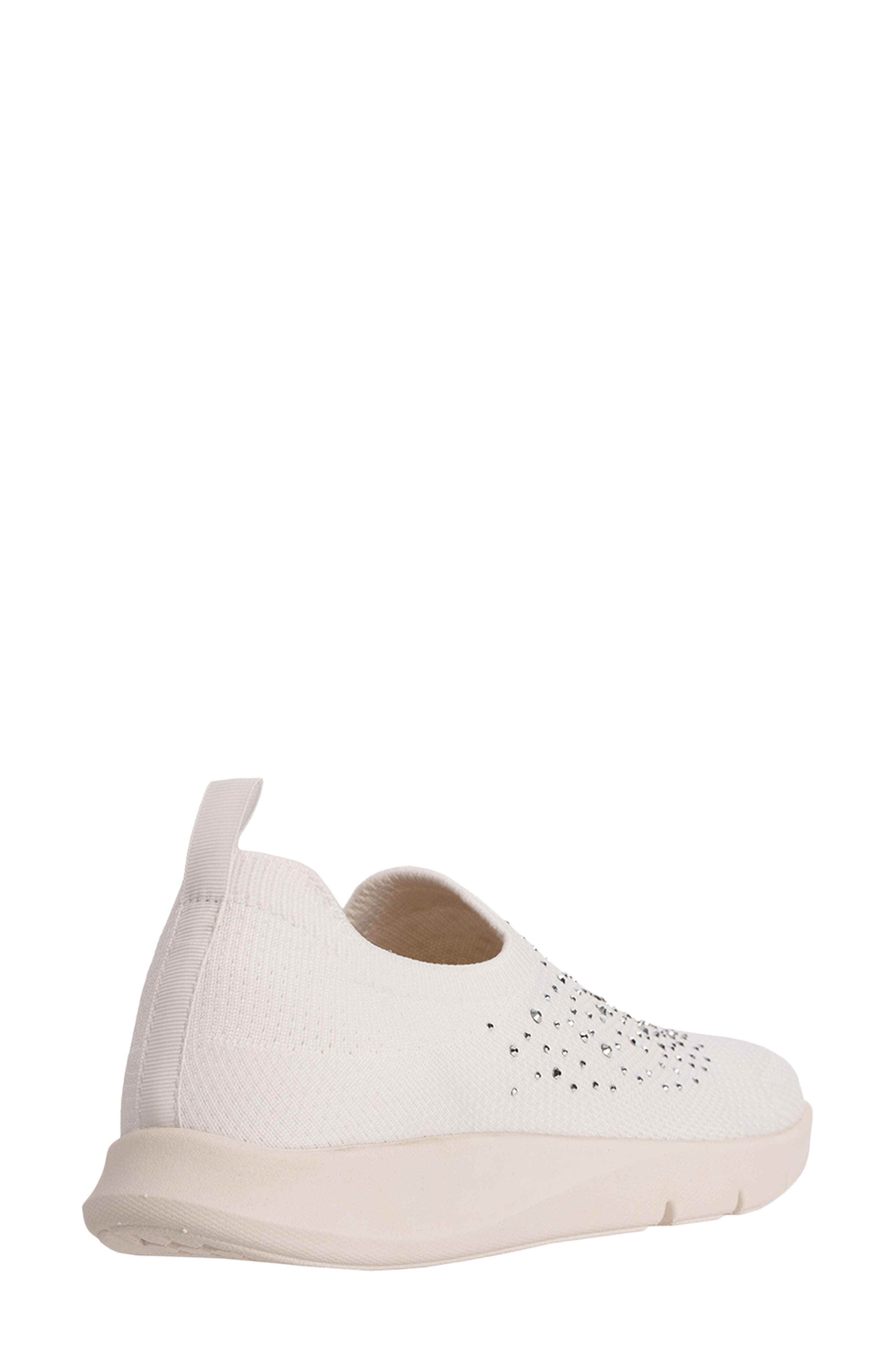 Harbor Shimmer Slip-On Sneaker, Alternate, color, WHITE