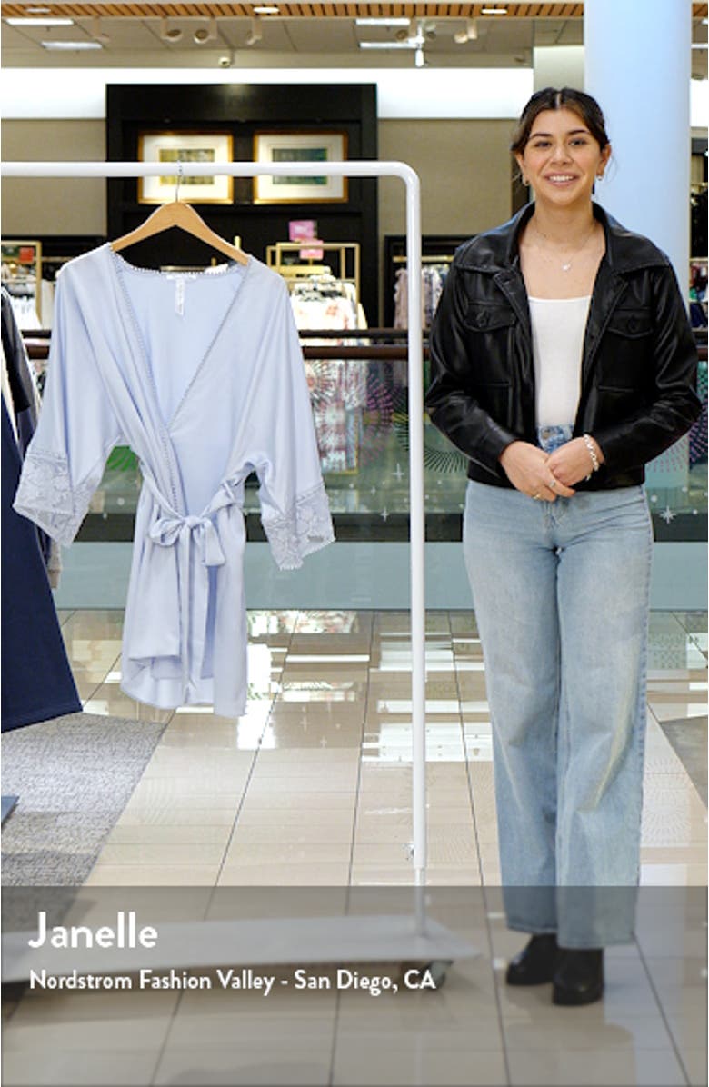 Kylie Charm Satin Wrap, sales video thumbnail