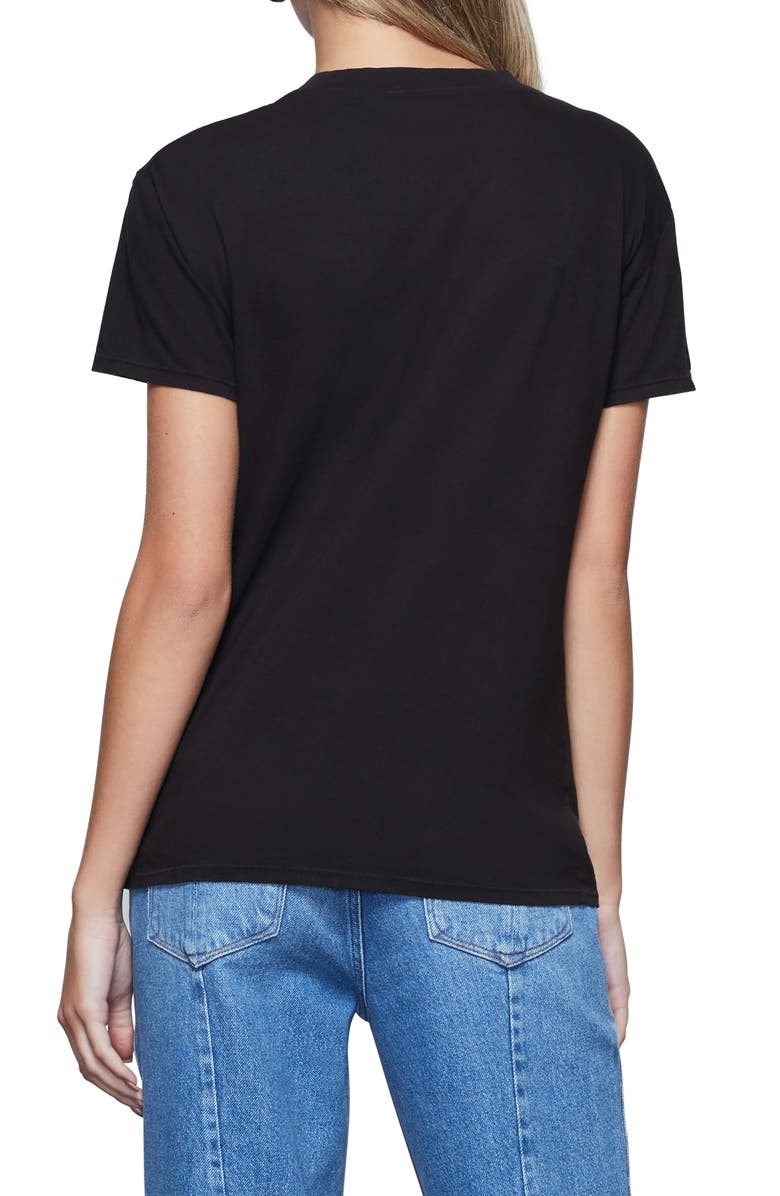 Good American V-Neck Jersey T-Shirt, Alternate, color,