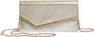 Jimmy Choo Emmie Glitter Leather Clutch