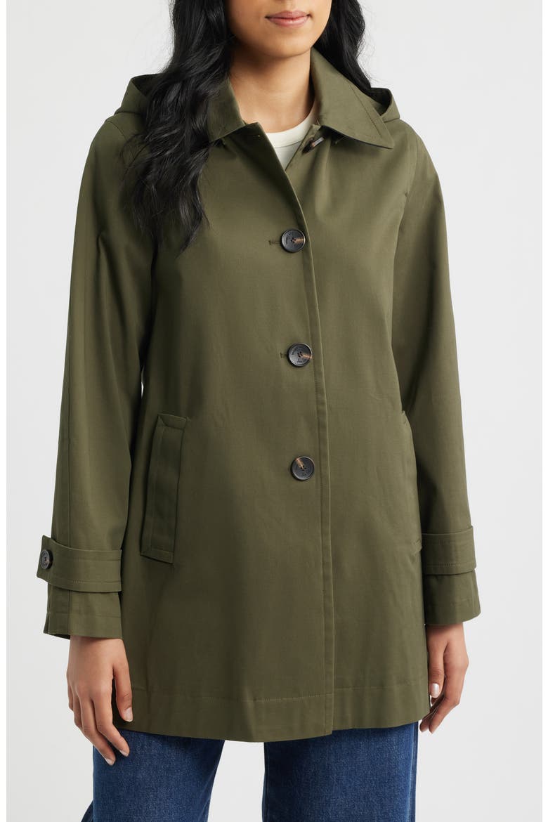 Hooded Raincoat (Women) | Nordstrom