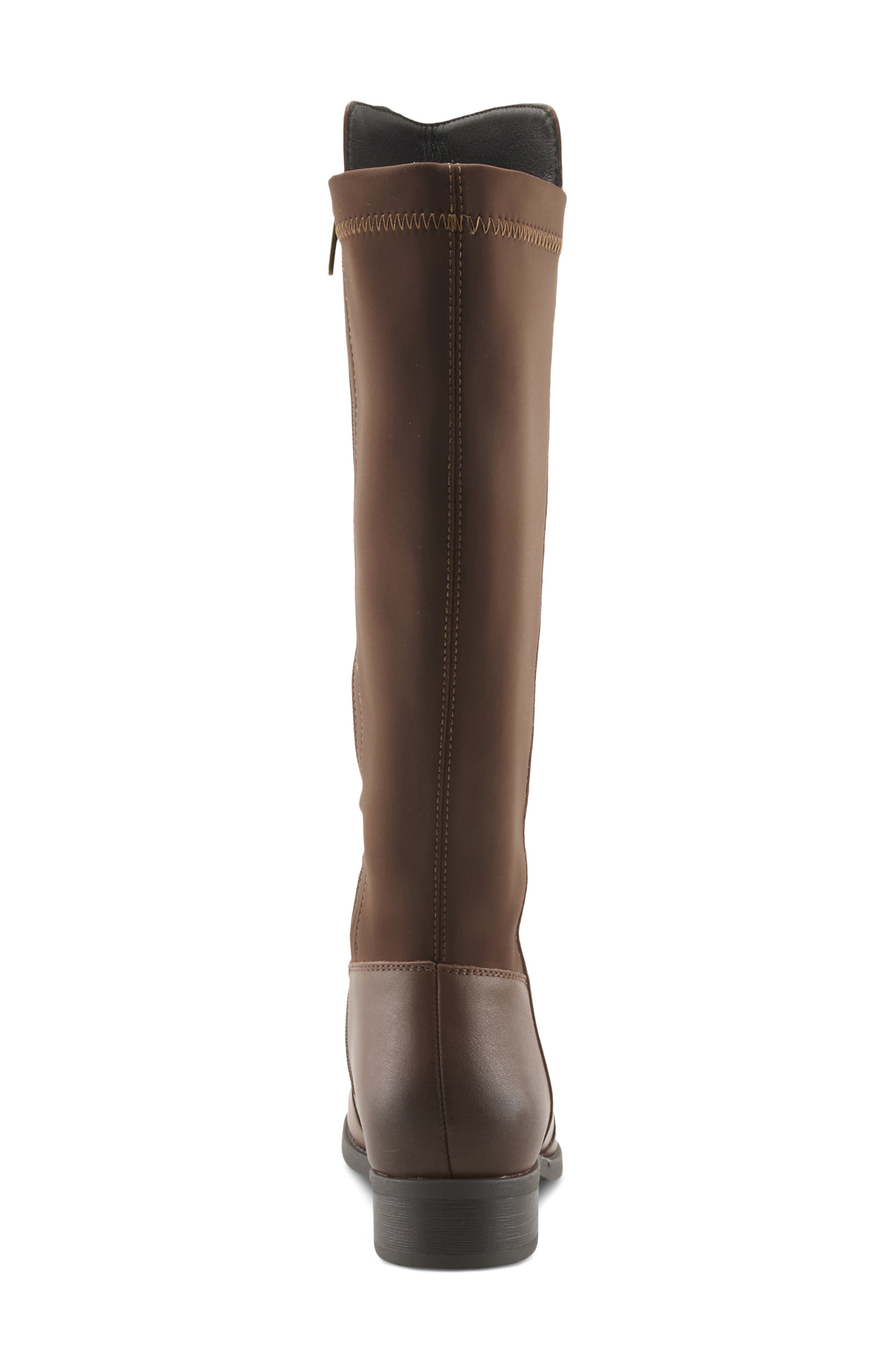 Spring Step Zaya Knee High Boot, Alternate, color, Brown